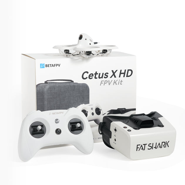 BetaFPV Cetus X FPV RTF Kit W/Betaflight FC, Goggles, & Controller