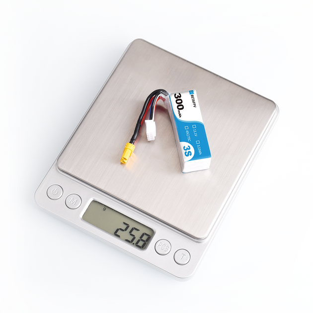 300mAh 3S 45C Lipo Battery R-Version (2PCS) – BETAFPV