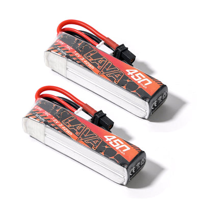  LAVA 2~4S 450mAh 75C Battery (2PCS)