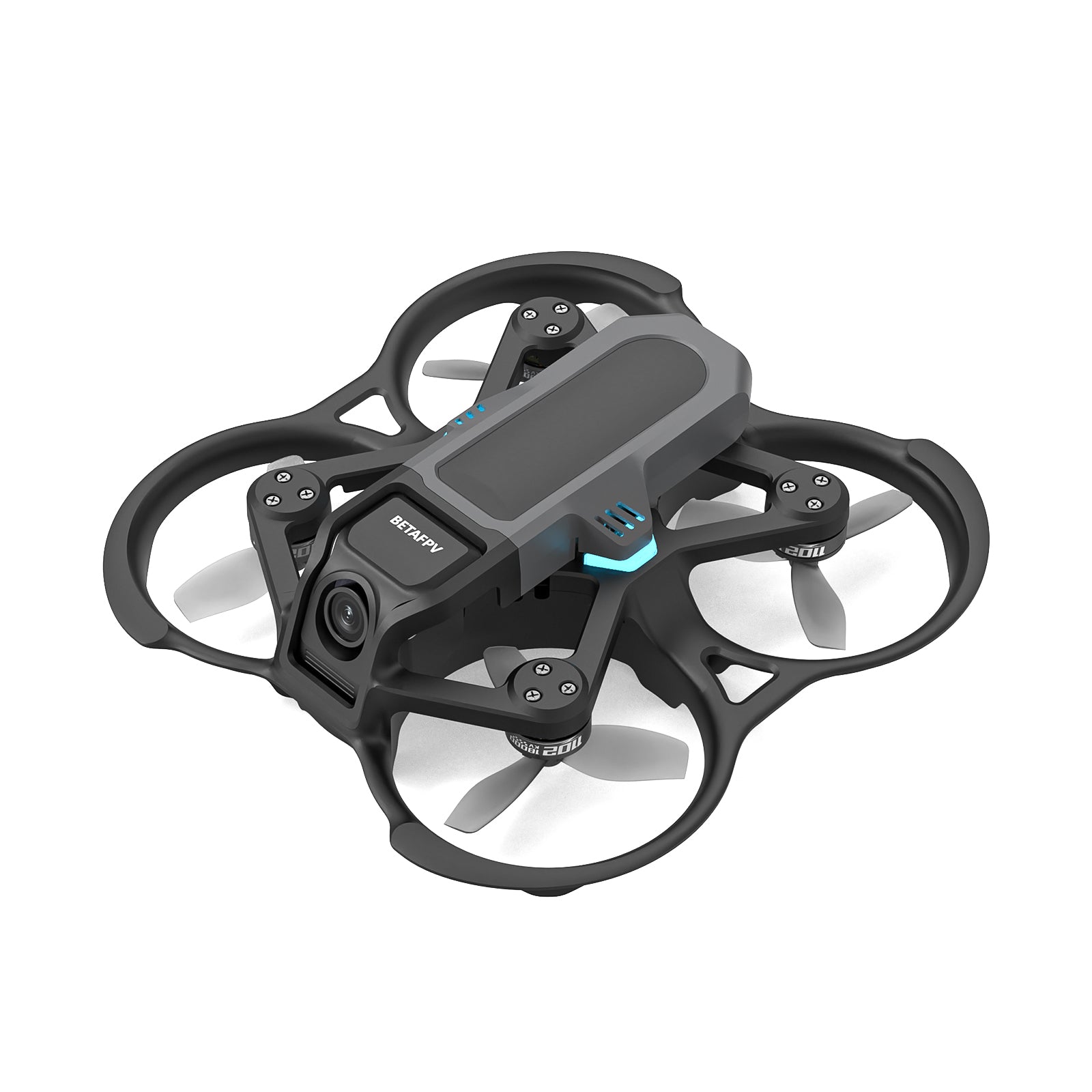 Betafpv FPV aircraft official view showing main components and connections