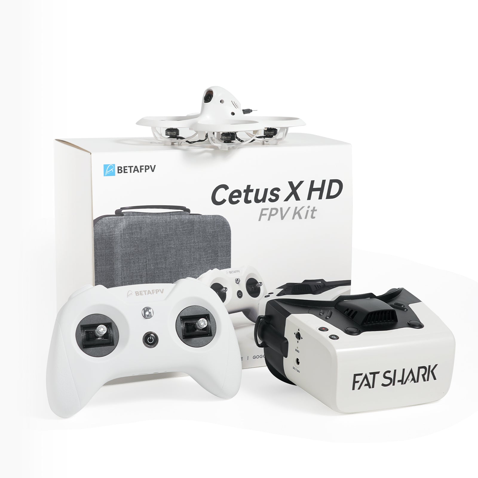 BETAFPV Cetus FPV RTF Drone Kit for Brushed Racing Drone from  Player-to-pilot with LiteRadio 2 SE Remote and FPV Goggles Ready to Fly FPV  Drone Kit