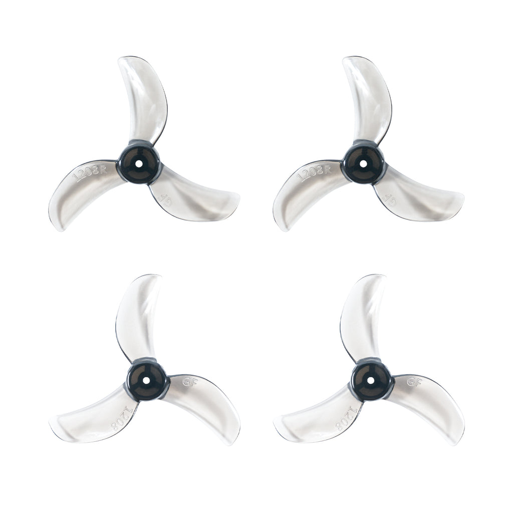 Gemfan 1208 3-blade Propellers(1.0mm Shaft) – BETAFPV