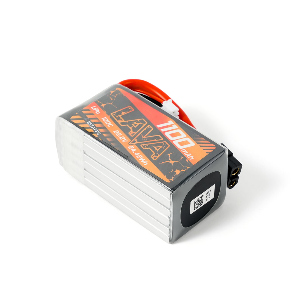 Geprs – batterie LiPo 6S, 1100mAh, 60C, pour Drone série 3-5 pouces, RC  FPV, Quadcopter, Freestyle