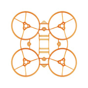 Air65 II Brushless Whoop Frame transparent orange top view