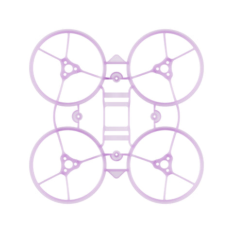 Air65 II Brushless Whoop Frame transparent purple top view