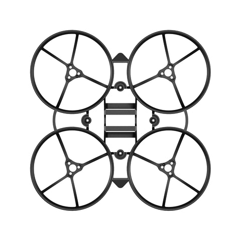 Air75 II Brushless Whoop Frame black top view