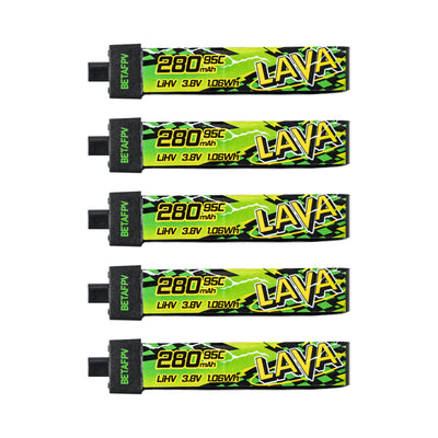 LAVA II 1S 280mAh Battery top view