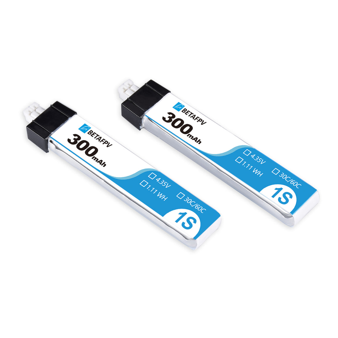 PH2.0 300mAh 1S 30C Battery (8PCS) – BETAFPV