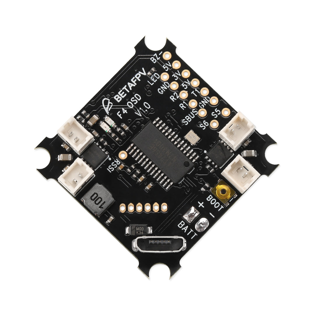 F4 Brushed Flight Controller (No Rx + OSD) – BETAFPV Hobby