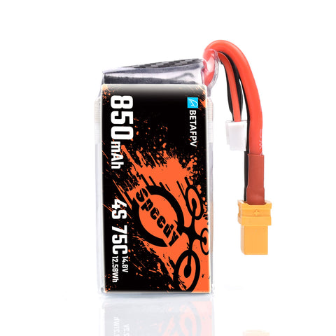 850mAh 3S/4S 75C Lipo Battery (2PCS)
