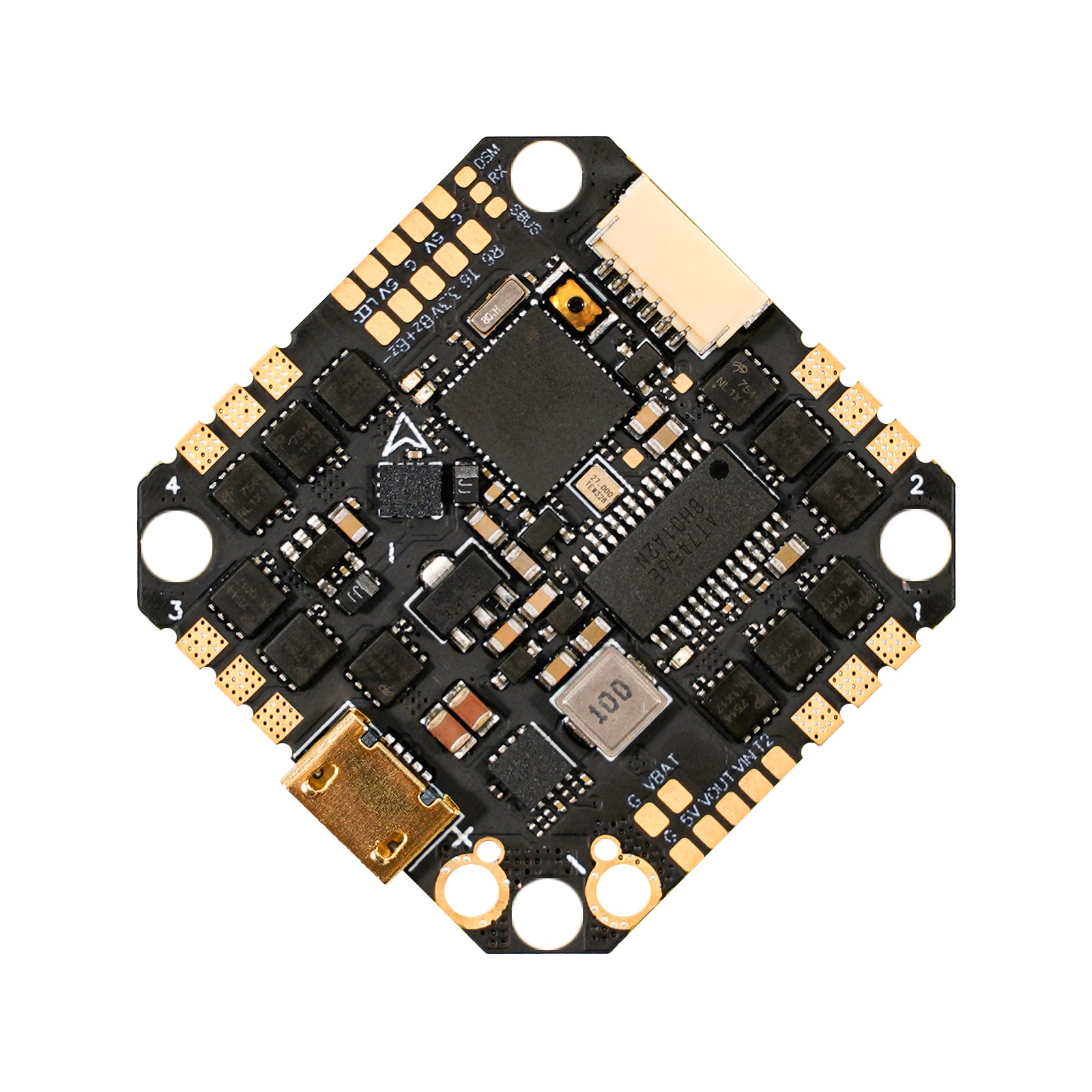 Controller Di Volo BETAFPV F411 4S 20A Con ESC Integrato BLHeli_S V5 Per Drone Toothpick - Foto 2