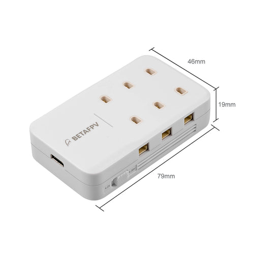 6 Ports 1S Battery Charger & Adapter